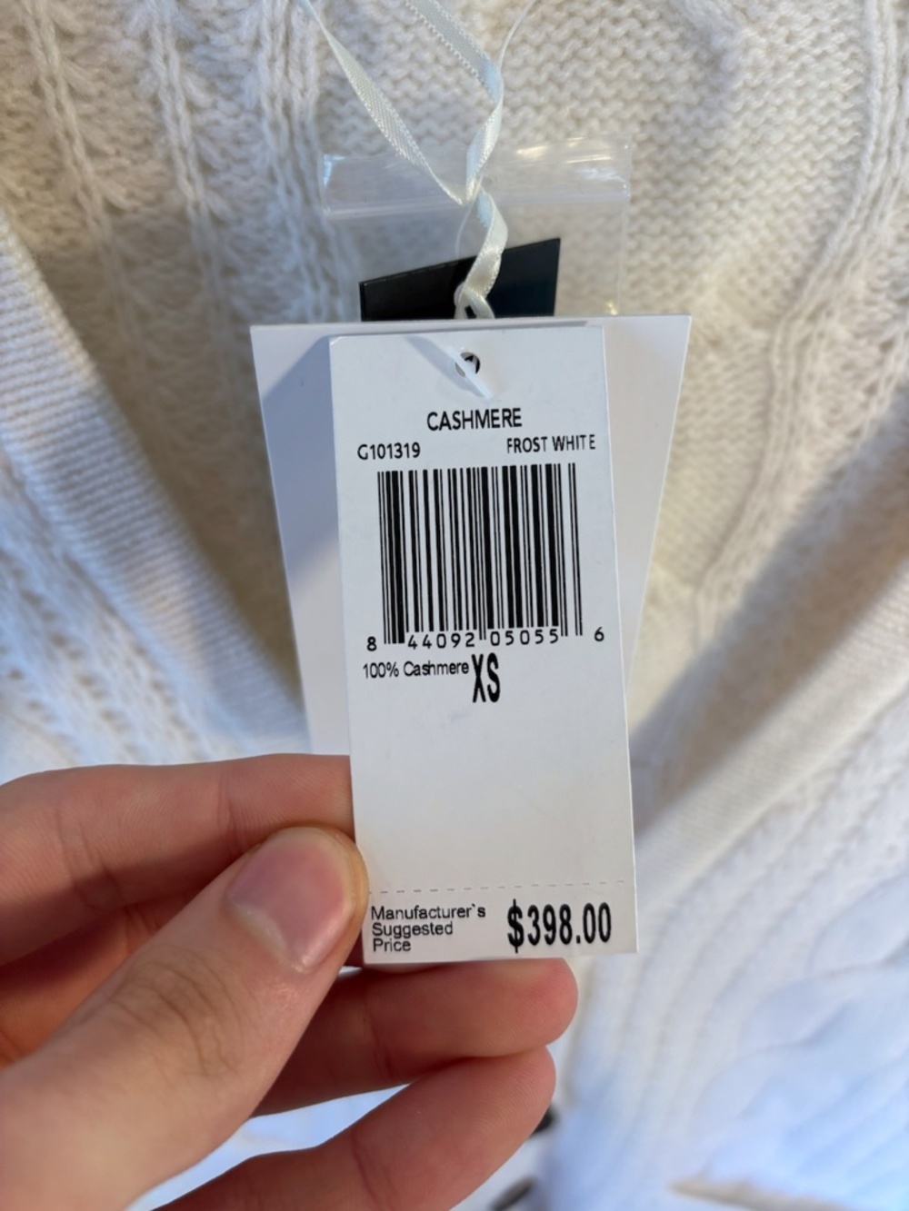 Magaschoni 100% Cashmere Cardigan Sweater - Picture 3 of 5